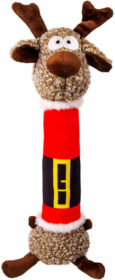 Kong Holiday Shakers Luvs Reindeer – Vinkuva jouluporon pehmolelu