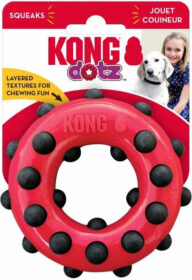Kong Original Kong Dotz Circle – Rengasmuotoinen purulelu S