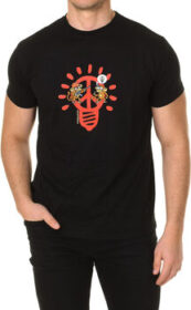 Kukuxumusu Lyhythihainen t-paita Kukuxumusu  PEACE-BULB-BLACK  EU L