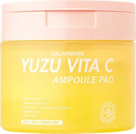 LALARECIPE Yuzu Vita C Brightening Ampoule Pad