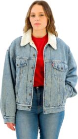 Levi’s Levi´s ® 90s Sherpa Trucker Denimtakki Kunnostettu