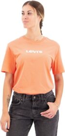 Levi’s Levi´s ® Unisex Housemark Graphic Short Sleeve T-shirt Oranssi L Mies
