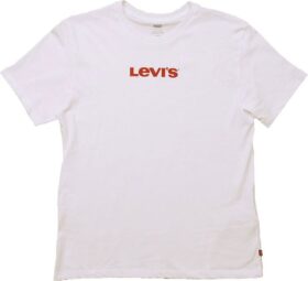 Levi’s Levi´s ® Unisex Housemark Graphic Short Sleeve T-shirt Valkoinen XL Mies