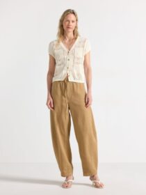 Lindex BARREL  housut jossa nilkkapituinen lahje