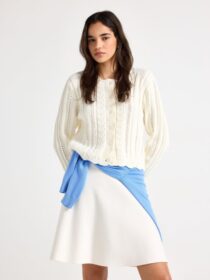 Lindex Kuvioneulottu neuletakki