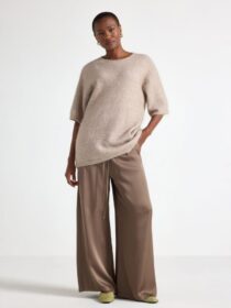 Lindex Leveät housut, satiinia