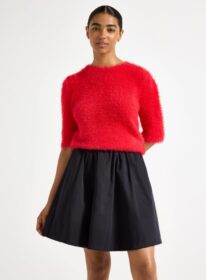 Lindex Lyhythihainen pusero, pörrölankaa