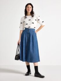 Lindex Midi-hame, denimiä