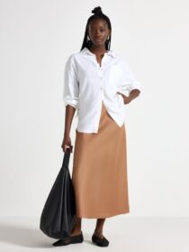 Lindex Midi-hame, satiinia