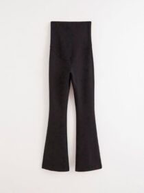 Lindex MOM leveälahkeiset punto-leggingsit