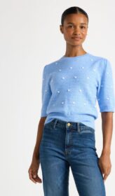 Lindex Neulottu lyhythihainen pusero