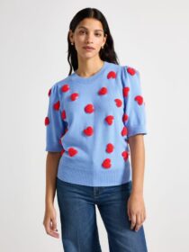 Lindex Neulottu lyhythihainen pusero