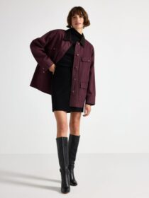 Lindex Neulottu minihame, merinovillaa