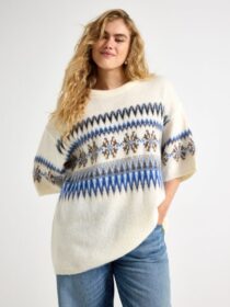 Lindex Neulottu pusero jossa lyhyet hihat