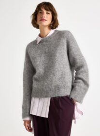 Lindex Neulottu pusero, mohair-sekoitetta