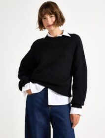 Lindex Neulottu pusero, villasekoitetta