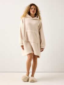 Lindex Oversize huppari, karvajäljitelmää