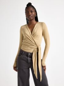 Lindex Pitkähihainen kietaisupaita