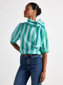 Lindex Pusero jossa solmittava nauha niskassa