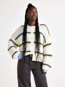 Lindex Raidallinen neuletakki