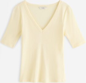 Lindex Ribattu lyhythihainen paita