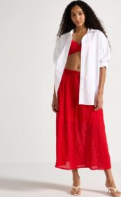 Lindex Rypytetty midi-hame