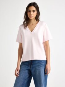 Lindex T-paita jossa v-pääntie