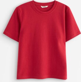 Lindex T-paita, paksua puuvillakangasta