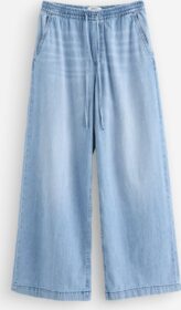 Lindex WIDE  denim-housut jossa joustava vyötärö
