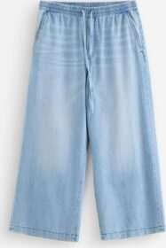 Lindex WIDE vajaamittaiset denim-housut jossa joustava vyötärö
