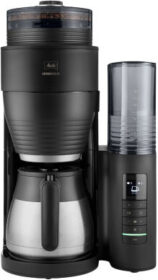 Melitta AromaFresh Therm Pro X kahvinkeitin myllyllä – musta