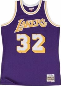 Mitchell And Ness Lyhythihainen t-paita Mitchell And Ness  Nba Los Angeles Lakers Swingman Jersey Magic Johnson  EU L