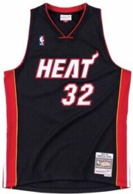 Mitchell And Ness Lyhythihainen t-paita Mitchell And Ness  Swingman Nba Miami Heat Shaquille Oneal  EU M