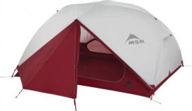 MSR Elixir 3 Tent V2 – 3 henkilön teltta harmaa/punainen