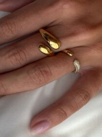 Muli Collection Kulta – Adjustable Duo Chunky Ring