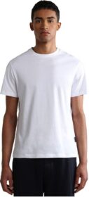 Napapijri S-cascade Short Sleeve Crew Neck T-shirt Valkoinen XL Mies