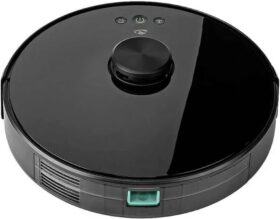 Nedis WIFIVCL001CBK Pussiton Musta Pyöreä 65 dB 06 L 035 L
