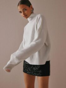 Nelly Minihameet – Musta – Sequin Mini Skirt – Hameet – Mini Skirts