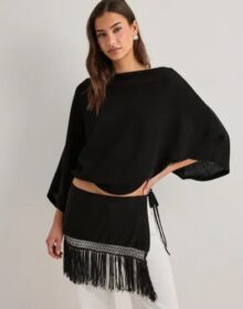 Nelly Musta – Fringe Tie Mini Skirt