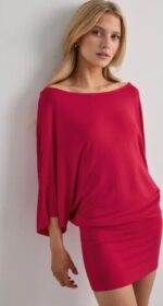 Nelly Punainen – Perfect Poncho Dress