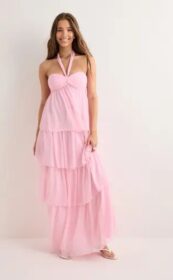 Nelly Vaaleanpunainen – Dreamy Frill Dress