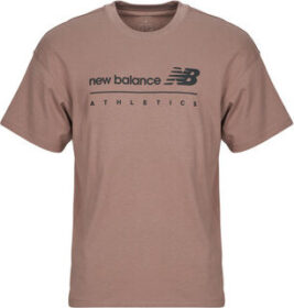 New Balance Lyhythihainen t-paita New Balance  LINEAR GRAPHIC T-SHIRT  EU S