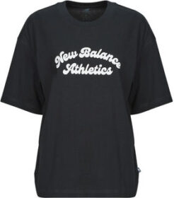 New Balance Lyhythihainen t-paita New Balance  LINEAR HERITAGE OVERSIZED T-SHIRT  EU M