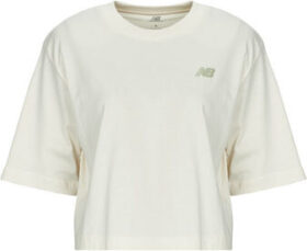 New Balance Lyhythihainen t-paita New Balance  LINEAR HERITAGE RELAXED T-SHIRT  EU S
