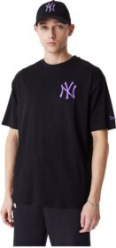 New Era League Essentials Lc Os New York Yankees Short Sleeve T-shirt Musta XL Mies