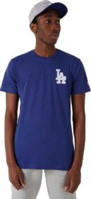 New Era Mlb Seasonal Team Logo Los Angeles Dodgers Short Sleeve T-shirt Sininen S Mies