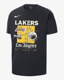 Nike Lyhythihainen t-paita Nike  Los Angeles Lakers Courtside  EU S