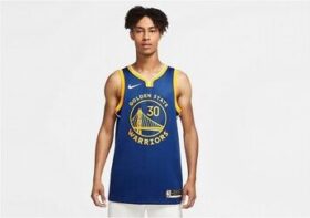 Nike Lyhythihainen t-paita Nike  Nba Golden State Warriors Stephen Curry Icon Edition  EU XXL