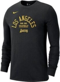 Nike Lyhythihainen t-paita Nike  Nba Los Angeles Lakers Courtside  EU XXL
