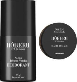 Nõberu Stockholm Farsdag Favoriter Matte Pomade & Tobacco Vanilla Deodorant